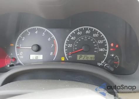 2009 Toyota Corolla Le from USA, damaged, VIN 2T1BU40E99C122004